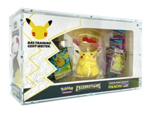 Case acrylique coffret collection premium figurine pikachu