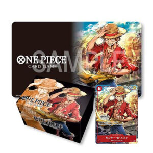 Championship Set 2022 Luffy playmat deckbox et promo