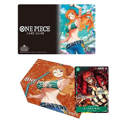 Championship Set 2022 Nami playmat, deckbox et promo