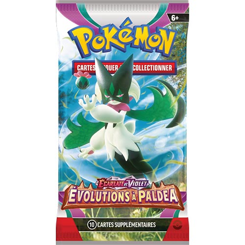 Booster Pokémon Ecarlate et Violet - Evolution à Paldea EV2 FR