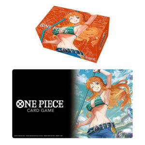 One Piece Card Game – Tapis de jeu et boite de rangement Nami