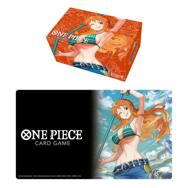 One Piece Card Game - Tapis de jeu et deck Nami