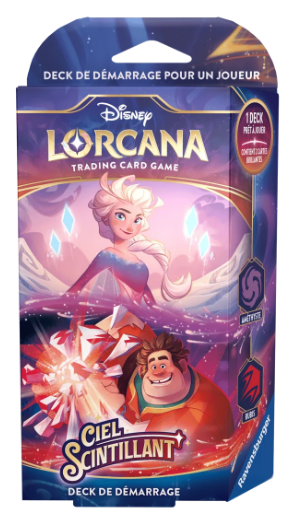 deck elsa lorcana chapitre 5 ciel scintillant